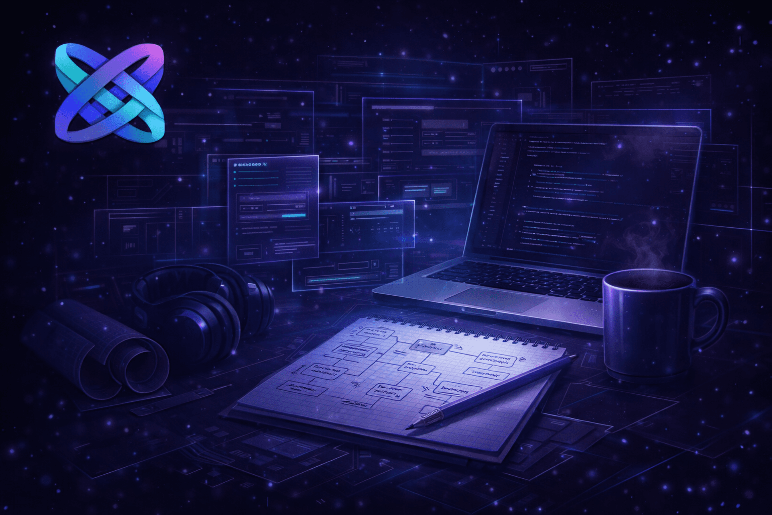 Founder-built trust visual for AgentLoomX