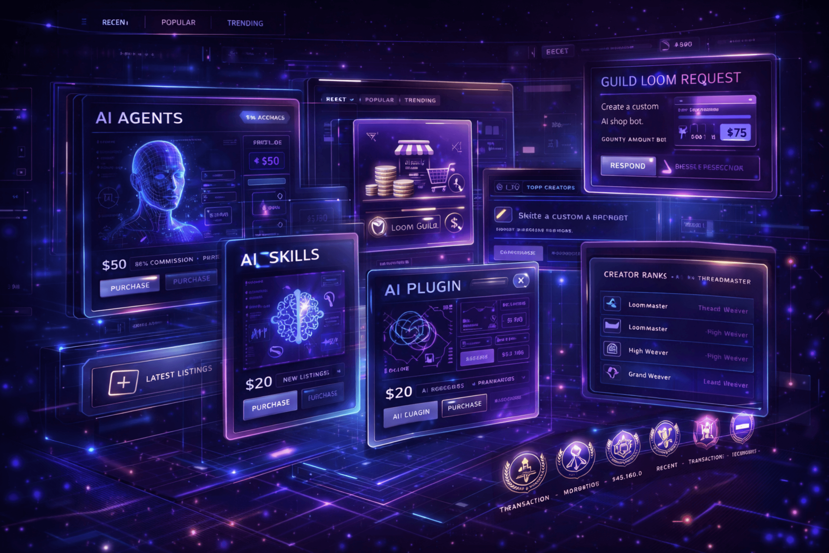 AgentLoomX ecosystem preview